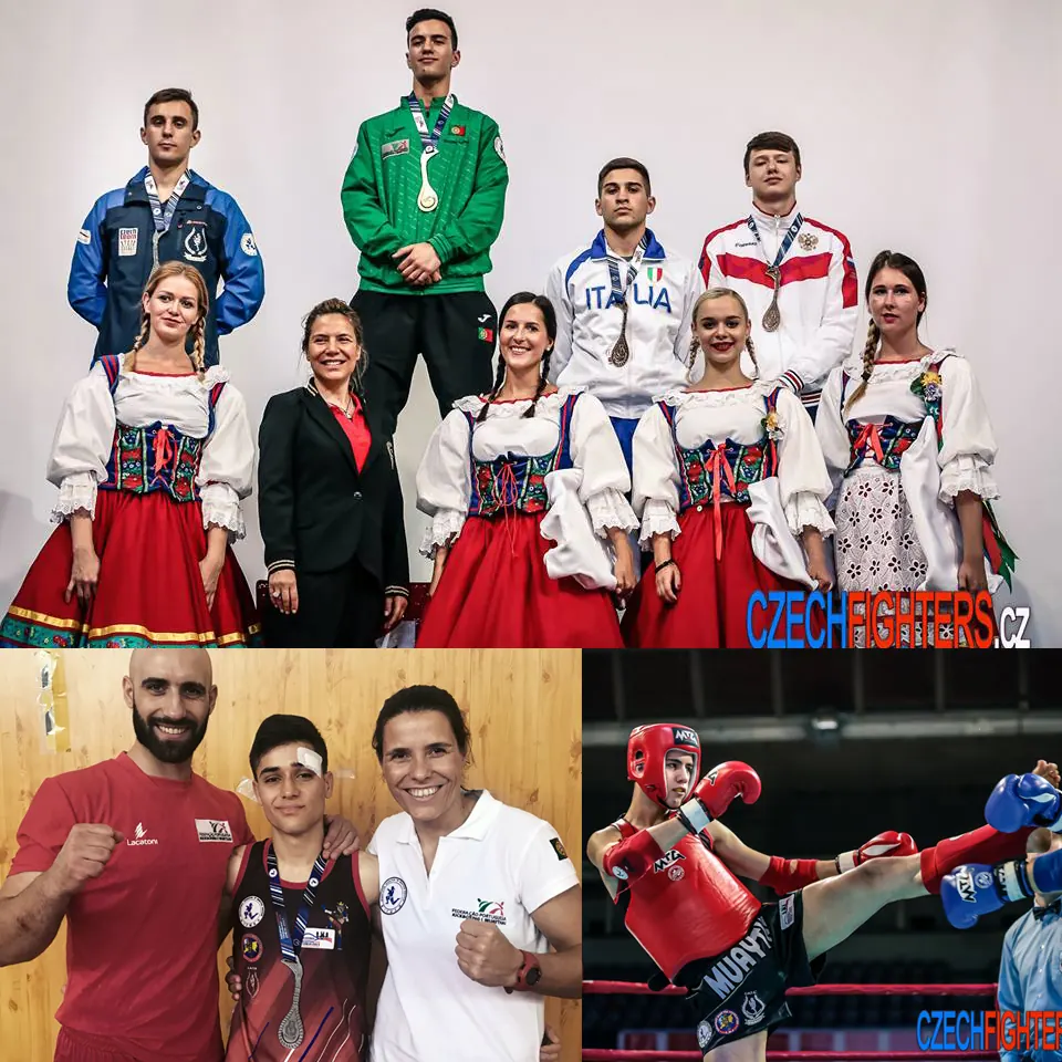 Iron Legs Academy tem um Vice-campeão e um Campeão europeu de Muaythai